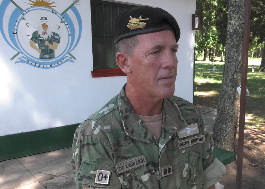 Crespo: Este miércoles habrá actividades de práctica en el Destacamento del Ejército