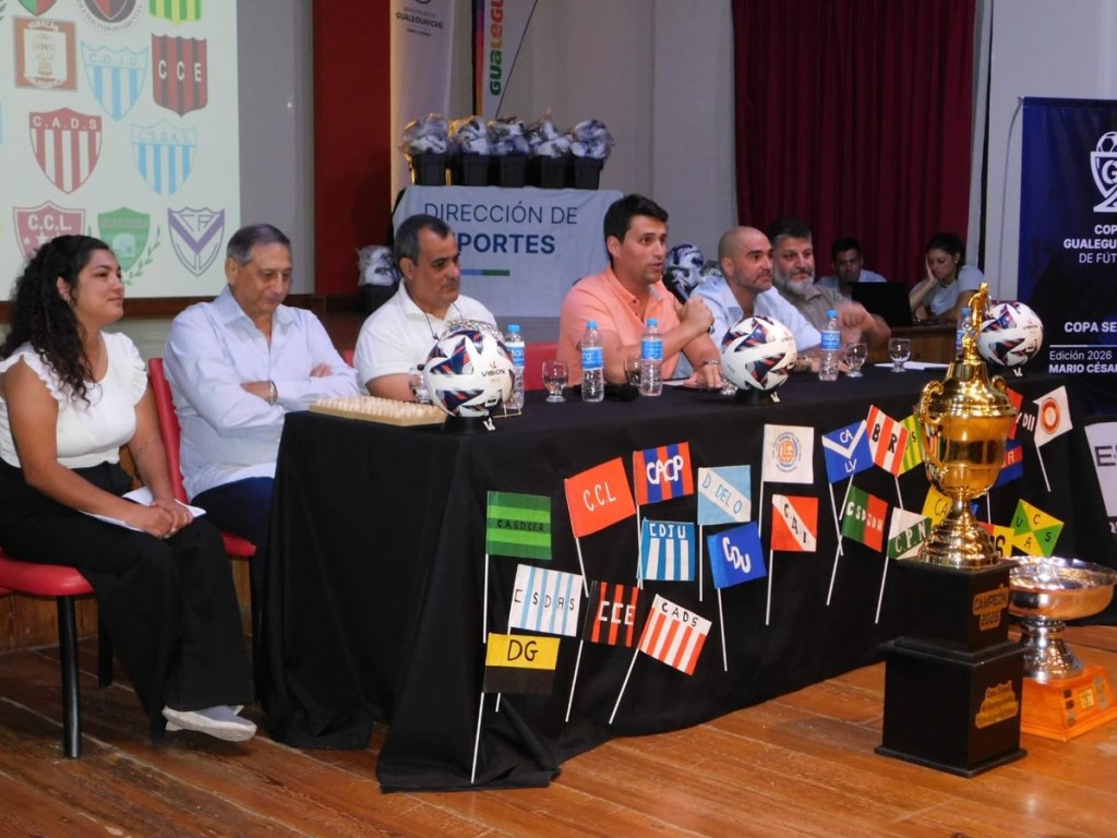 Fútbol:Se presentó la Copa de Gualeguaychú 2026