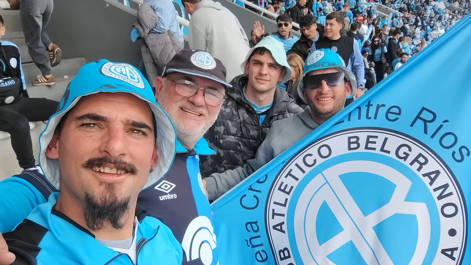 Crespenses festejaron en Córdoba el histórico título de Belgrano, tras superar a River en la final