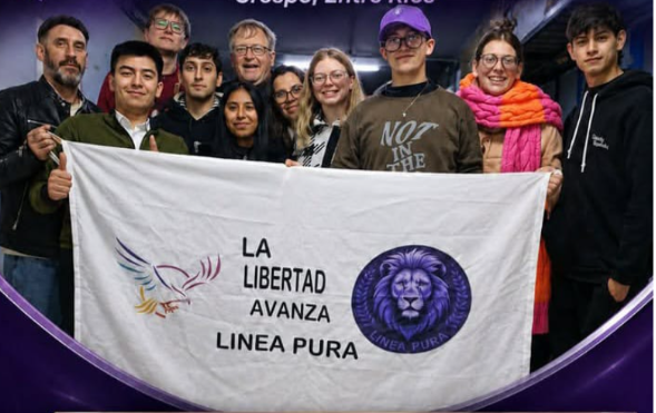 Jóvenes de Línea Pura de LLA se reunieron en Crespo: Somos miles los que elegimos el mérito y la dignidad por sobre el clientelismo de la casta