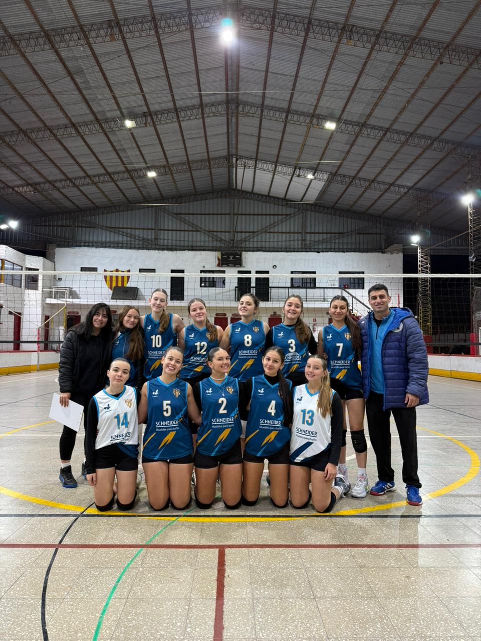 Vóley: Derrota de la Sub-18 femenina de la EMC en condición de visitante