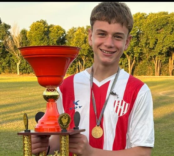 Fútbol: Thiago Drescher Krause, la joven promesa crespense que sueña en grande en Unión de Santa Fe