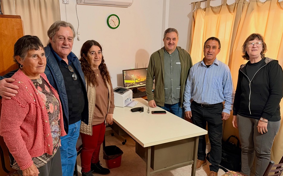 Atención en el Centro de Jubilados de A. Brasilera