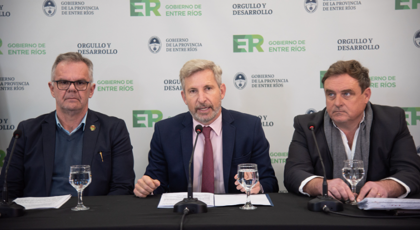 Frigerio: El plan de infraestructura vial más importante de las últimas décadas