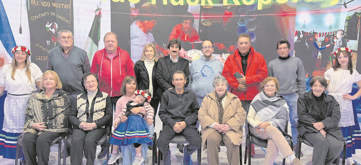 Fernando Huck Reportajes: Hoy, Sociedad Italiana de Crespo