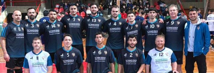 Vóley: La primera masculina de la EMC tuvo una destacada actuación en San Jorge