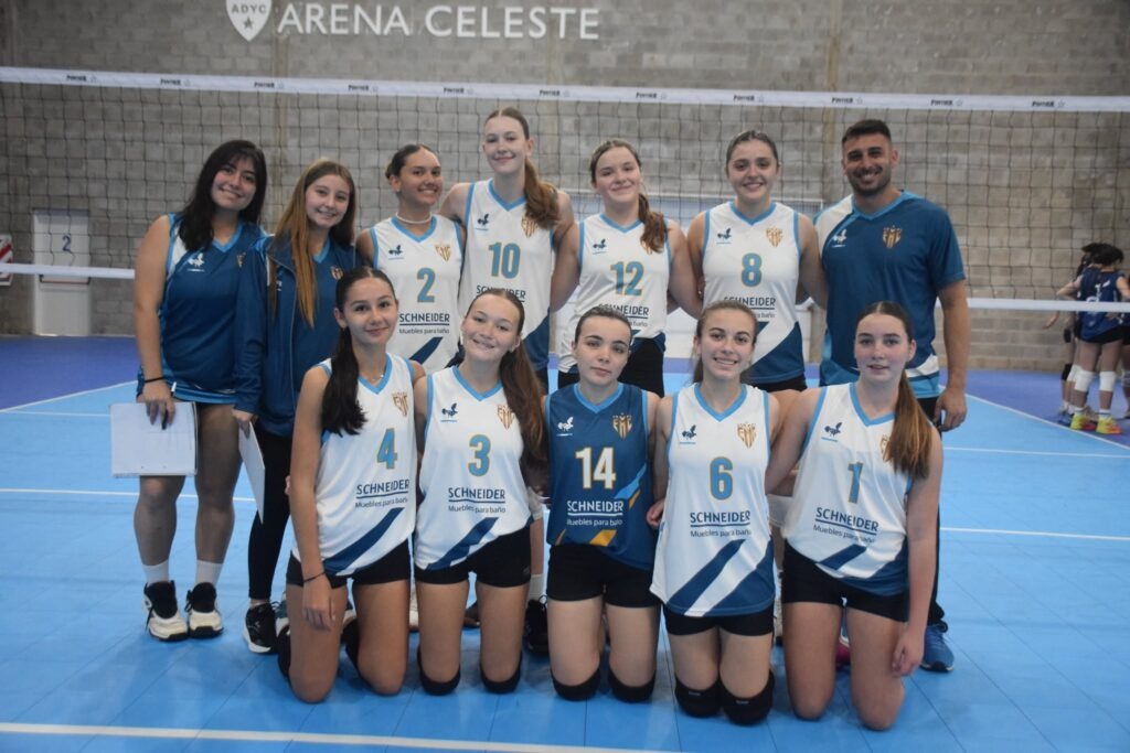 Vóley: La EMC sumó una victoria en el triangular Sub 16 de la APV