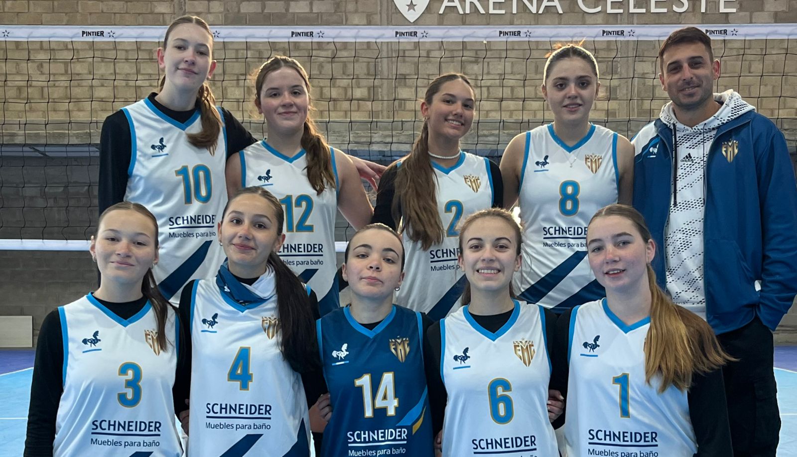 Vóley: La Sub-16 de la EMC tuvo una destacada jornada y sumó dos triunfos en casa