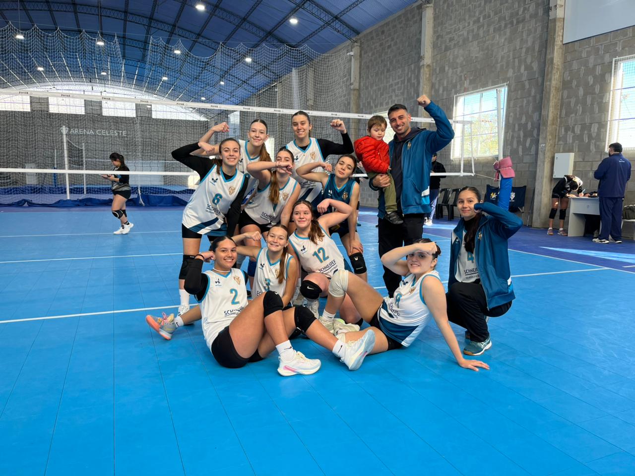 Vóley: Paso firme de EMC en la APV Sub-16