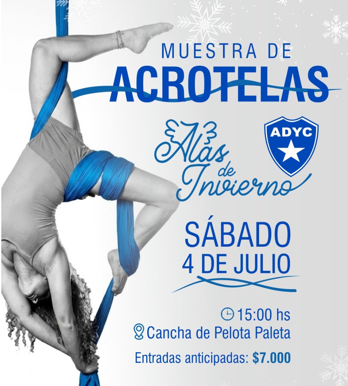 La Asociación Deportiva y Cultural de Crespo prepara su muestra de acrotelas Alas de Invierno