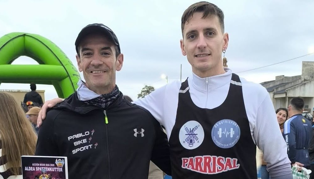 Crespenses se destacaron en la 3ª fecha del Duatlón Rural en Spatzenkutter: Pablo Castillo y Daián Usinger ganaron en la general de Postas