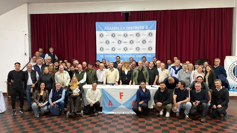 En Crespo, la Federación Agraria de Entre Ríos tuvo su Asamblea Anual Ordinaria