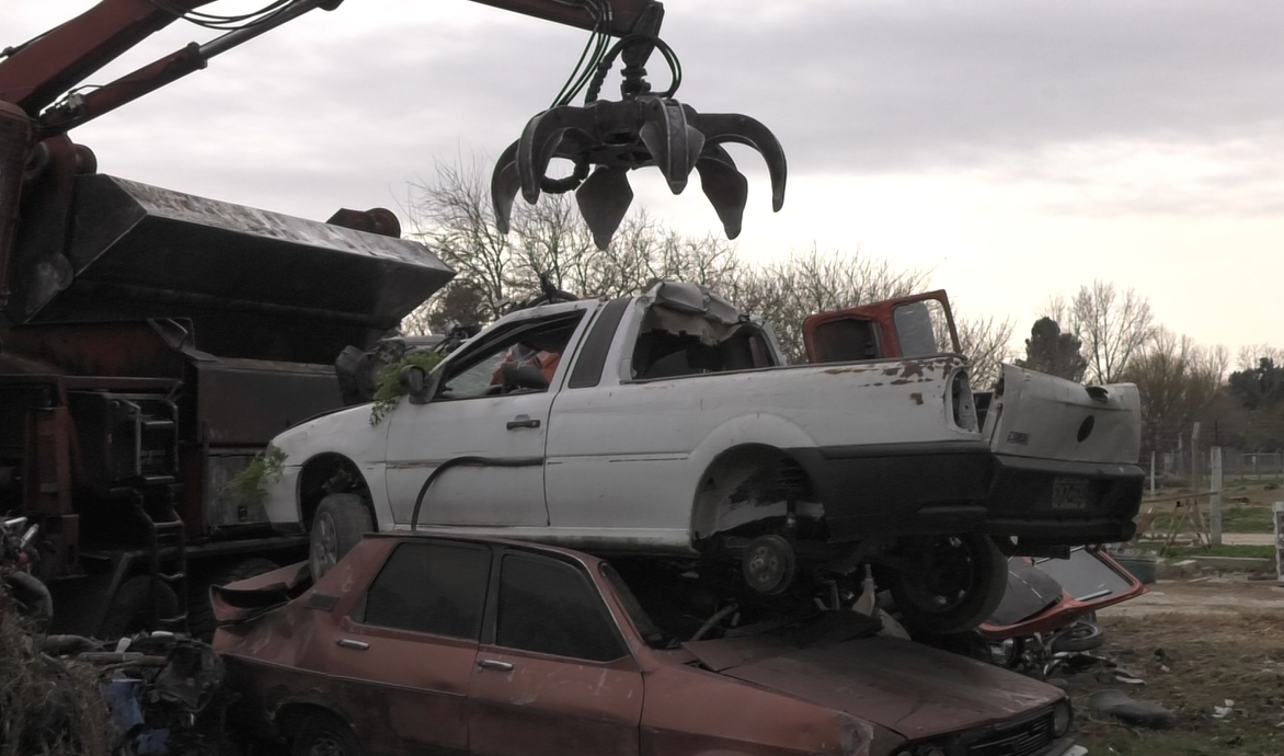Crespo: Se compactaron más de 245 motos y 21 camionetas y autos que habían sido retenidos en operativos de tránsito